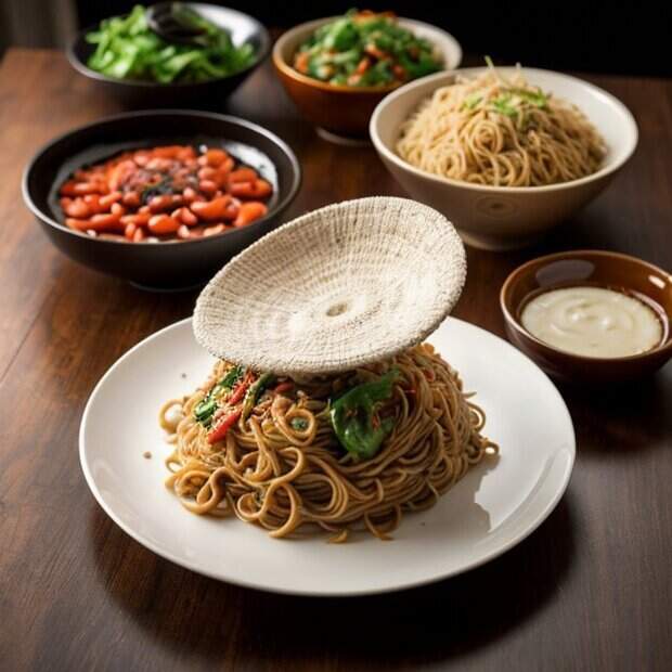 Гречневая лапша Якиторисоба 1