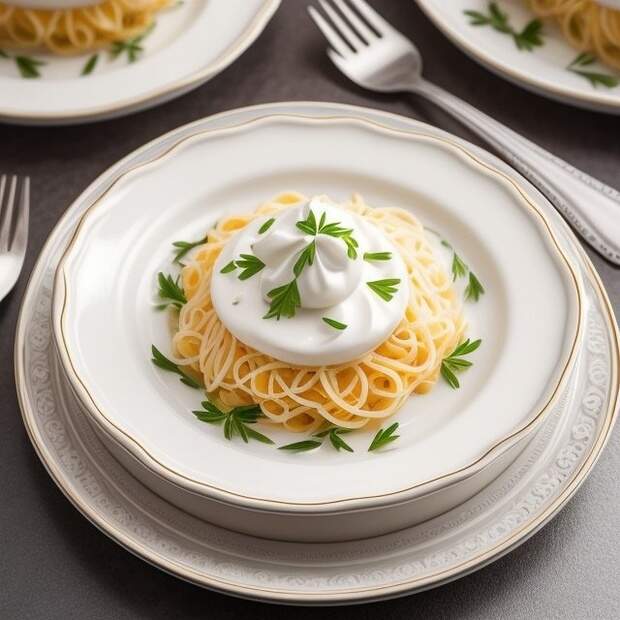 Нежный жюльен со сливками 1