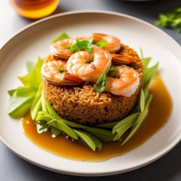 Рис с медом и креветками Моя отдушина 1