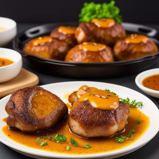 Свиная рулька Медовогорчичная 1