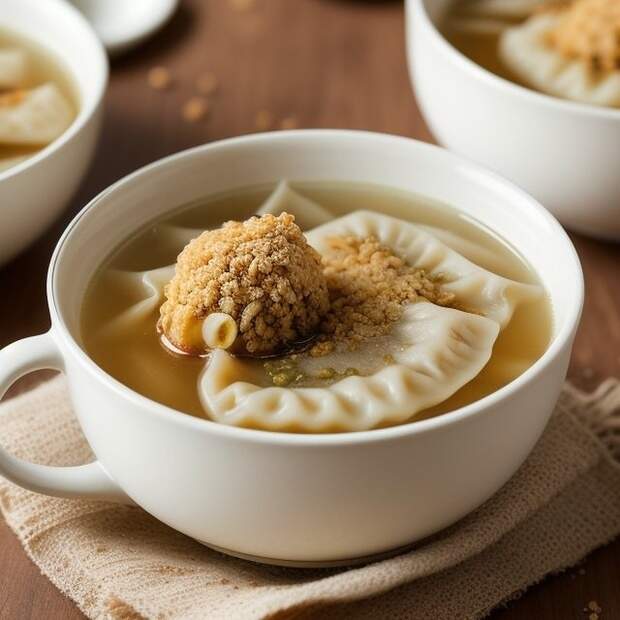 Суп с клецками Домашний 1